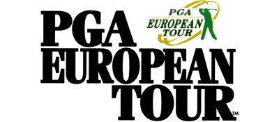 PGA European Tour logo for Sega Mega Drive